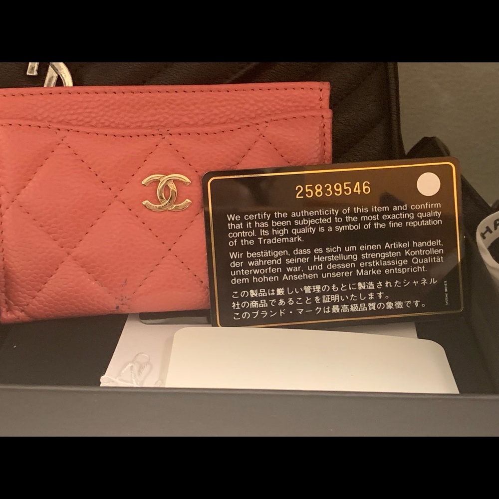 Preloved authentic card case